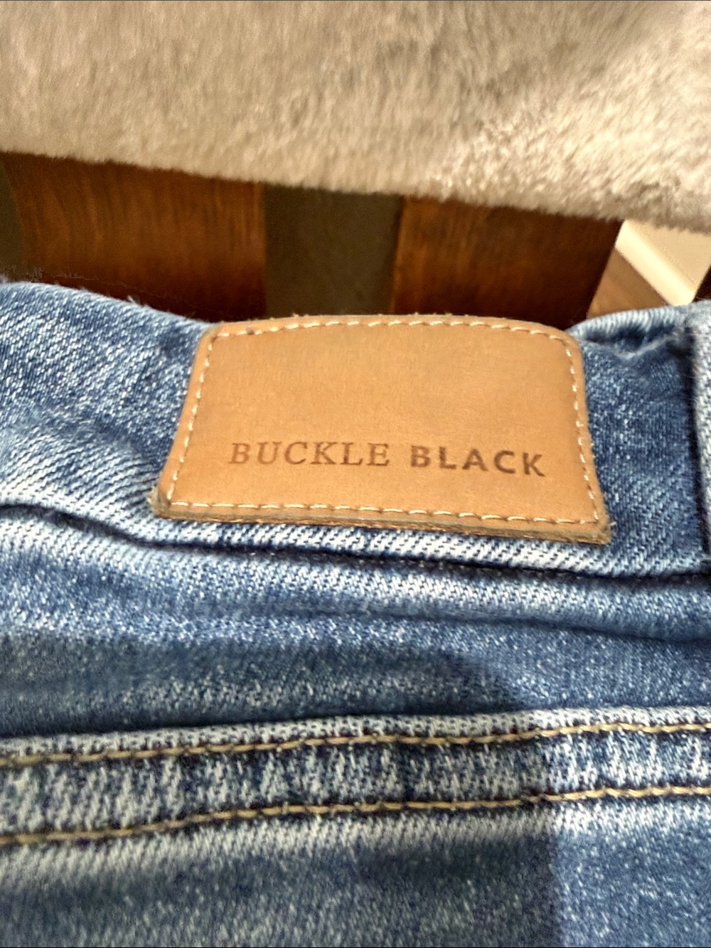 Classic Blue Denim Jeans - Picture 2 of 6